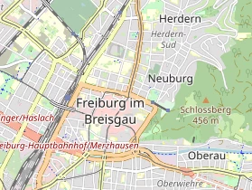 Restaurant auf Karte