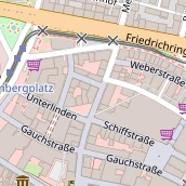 Restaurant auf Karte