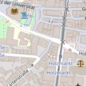 Restaurant auf Karte