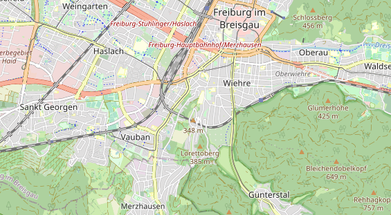 Restaurant auf Karte