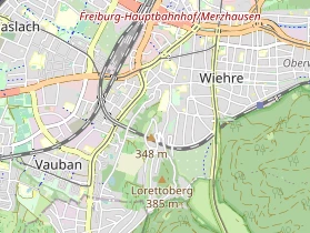 Restaurant auf Karte