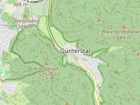 Restaurant auf Karte