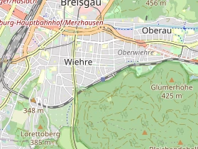 Restaurant auf Karte