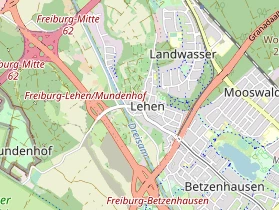 Restaurant auf Karte