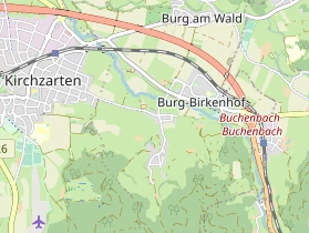 Restaurant auf Karte