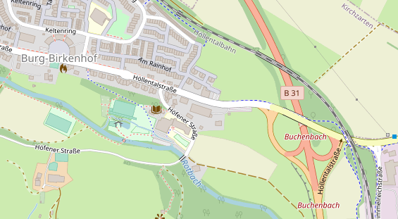 Restaurant auf Karte