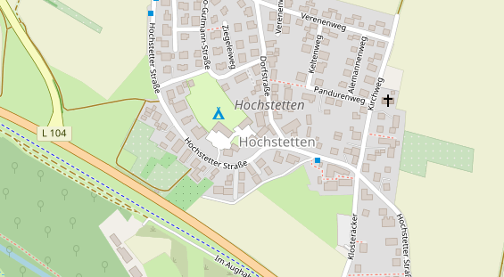 Restaurant auf Karte