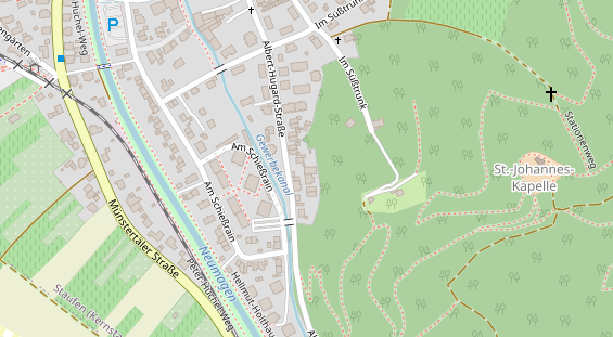 Restaurant auf Karte