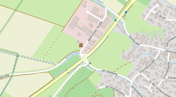 Restaurant auf Karte