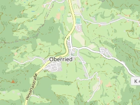 Restaurant auf Karte