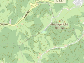 Restaurant auf Karte
