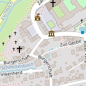 Restaurant auf Karte