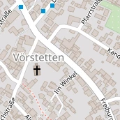 Restaurant auf Karte