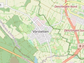 Restaurant auf Karte