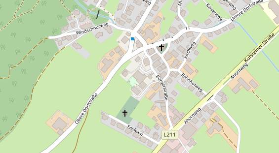 Restaurant auf Karte