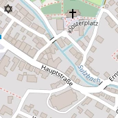 Restaurant auf Karte