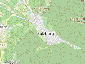 Restaurant auf Karte