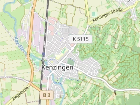 Restaurant auf Karte