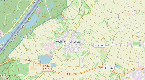 Restaurant auf Karte