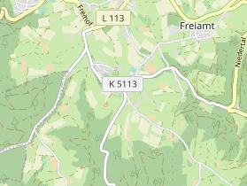 Restaurant auf Karte