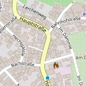 Restaurant auf Karte