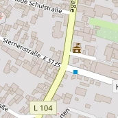 Restaurant auf Karte