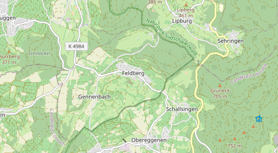 Restaurant auf Karte