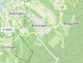 Restaurant auf Karte