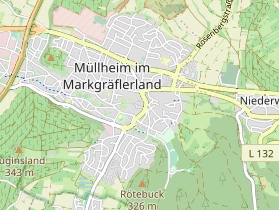 Restaurant auf Karte