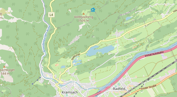 Restaurant auf Karte