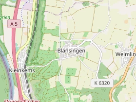 Restaurant auf Karte
