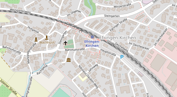 Restaurant auf Karte