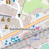 Restaurant auf Karte