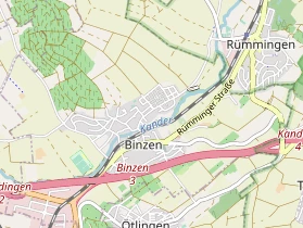 Restaurant auf Karte