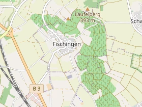 Restaurant auf Karte