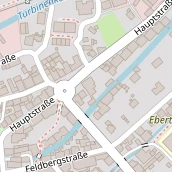 Restaurant auf Karte