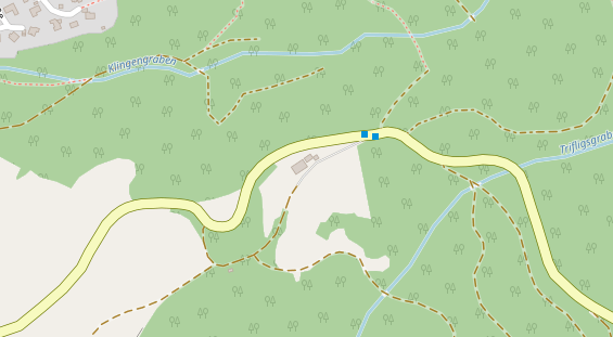 Restaurant auf Karte