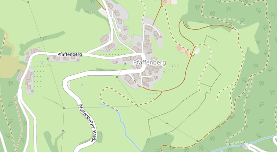 Restaurant auf Karte