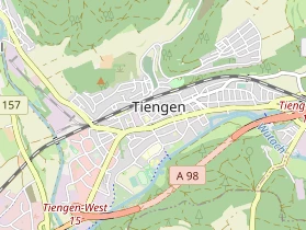 Restaurant auf Karte