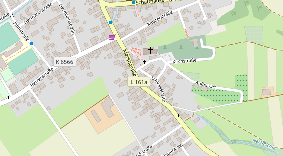 Restaurant auf Karte