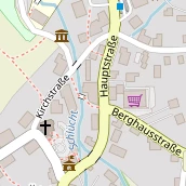 Restaurant auf Karte