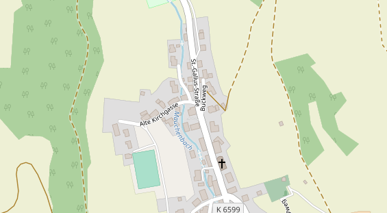 Restaurant auf Karte