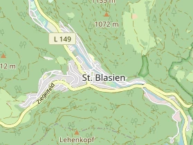 Restaurant auf Karte