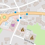 Restaurant auf Karte