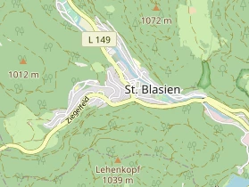 Restaurant auf Karte