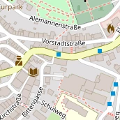 Restaurant auf Karte