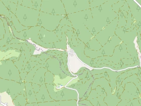 Restaurant auf Karte