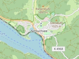 Restaurant auf Karte