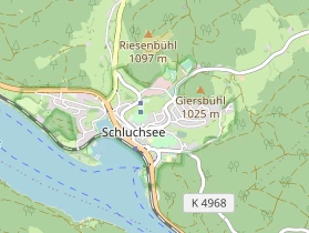 Restaurant auf Karte