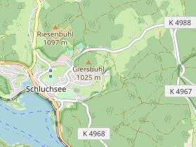 Restaurant auf Karte